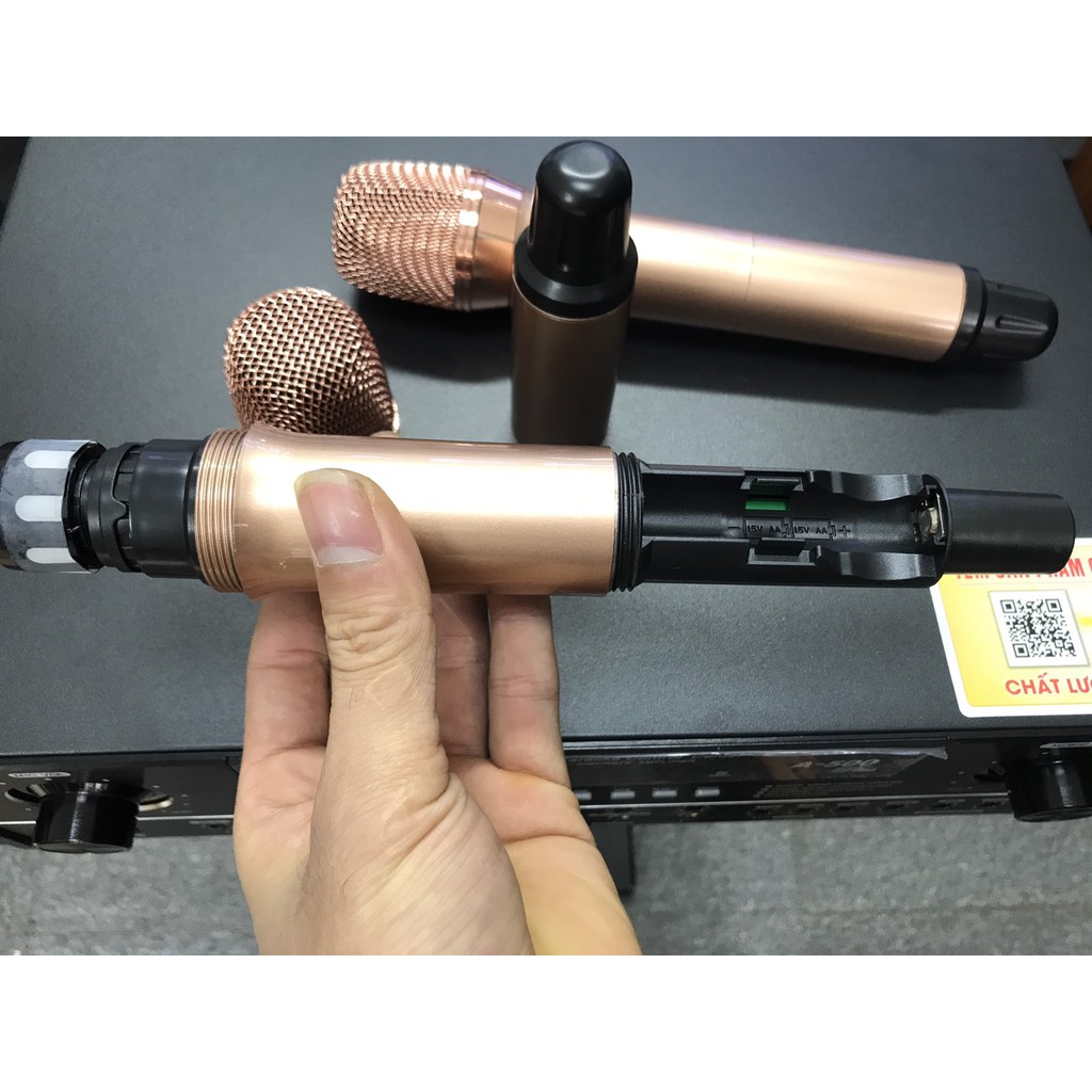 Đẩy liền vang liền micro ADF A500  - 22 sò, có bluetooth,USB, Line, optical ....chống hú mic