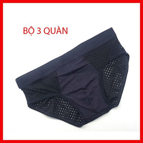 Combo 03 sịp nam cao cấp , Sịp nam chính hãng giá rẻ, Sịp Nam PDS (siêu sale)