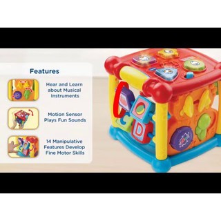 Khối lập phương 5 mặt Vtech cho bé khám phá ĐCNX