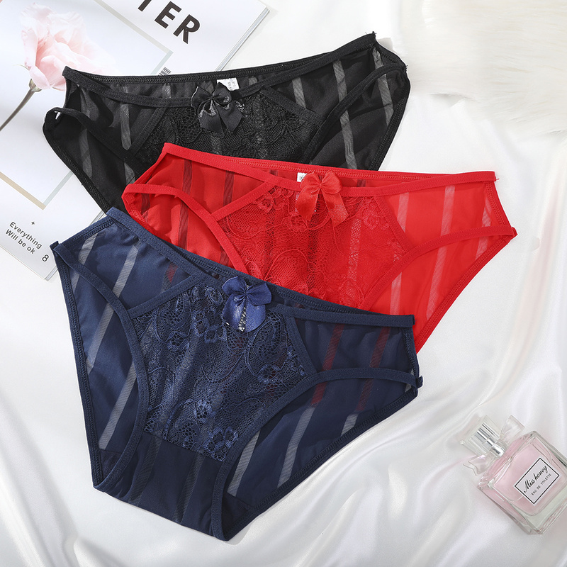 Quần Lót Levao Chất Liệu Vải Ren Thời Trang Dành Cho Bạn Nữ