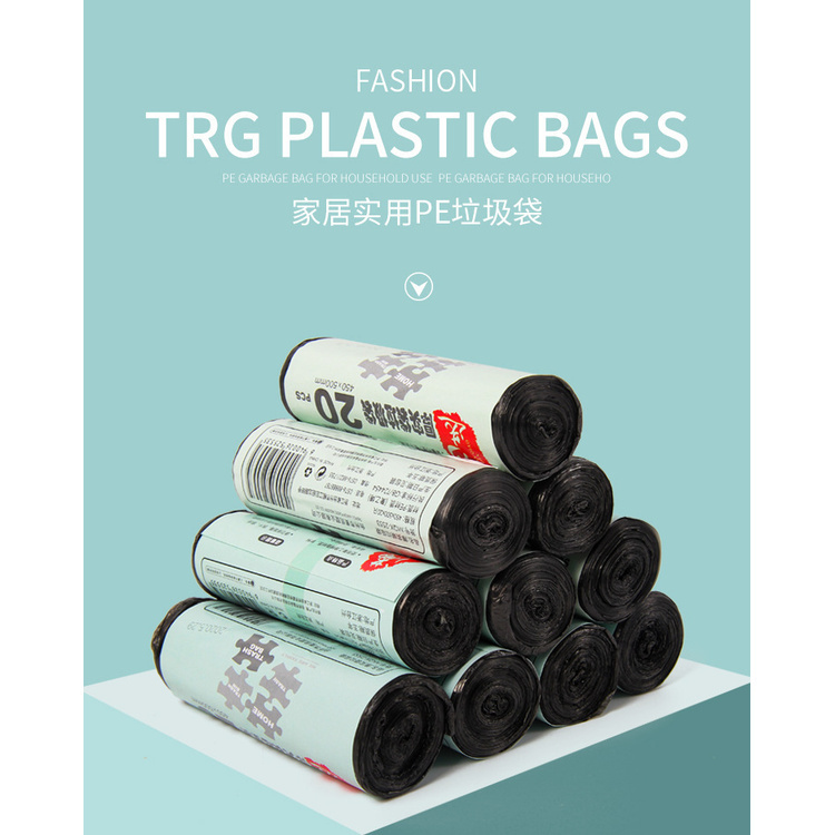 5 Cuộn túi dây rút dày đựng rác tiện lợi cho gia đình