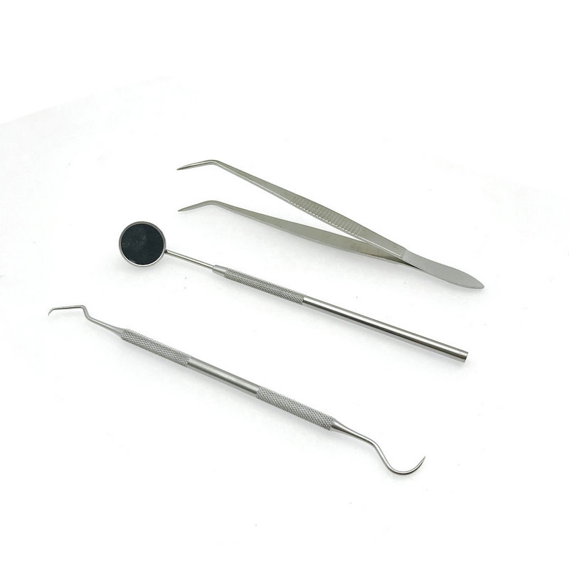 Set 3 dụng cụ vệ sinh nha khoa đầu dò có gương
