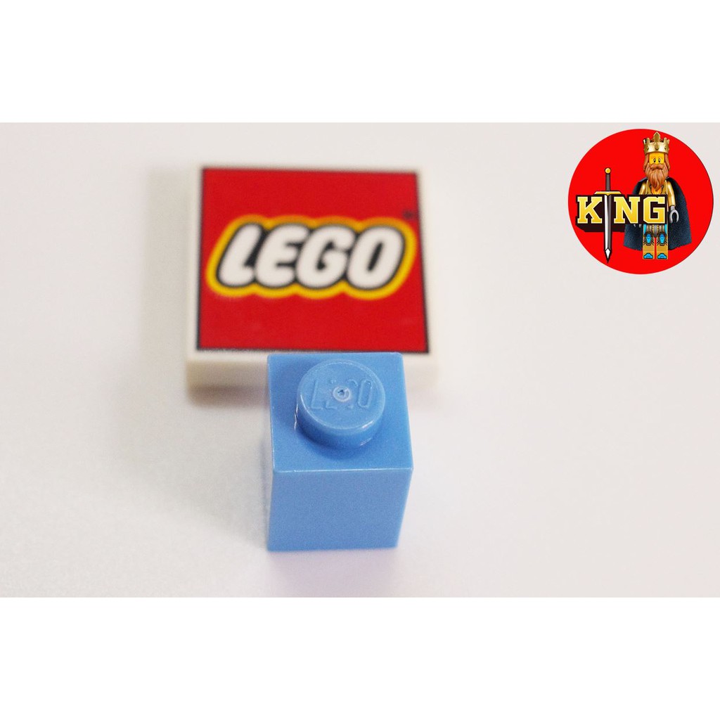 LEGO 3005 1x1 base brick Light Blue