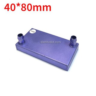 Block Tản Nhiệt Nước Đứng 40*80mm - Xanh