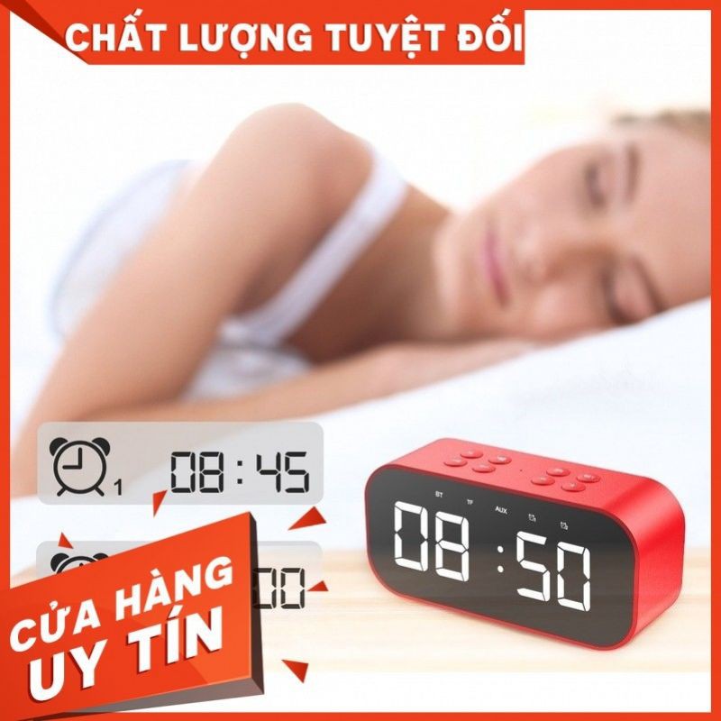 Loa Bluetooth - Đồng Hồ Led Gương Hot 2019 chính hãng AEC model BT 501