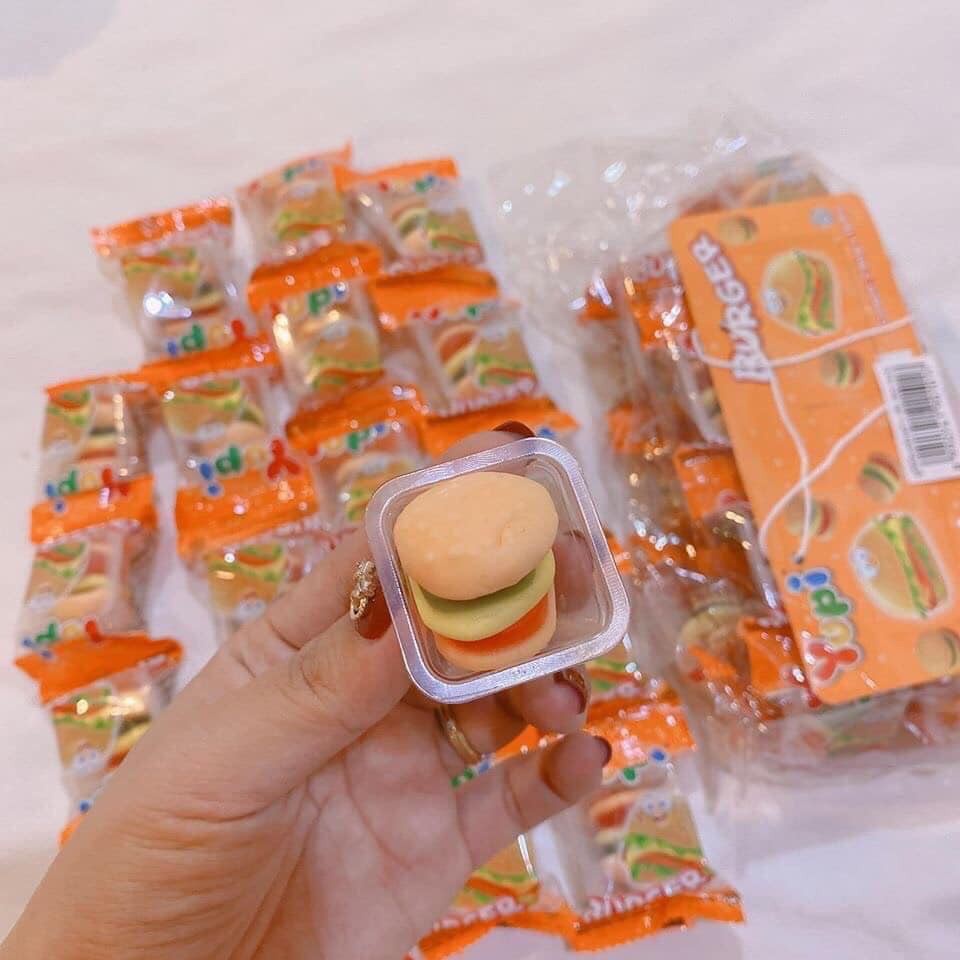 Combo 2 Dây Kẹo dẻo Yupi Burger Hương Trái Cây