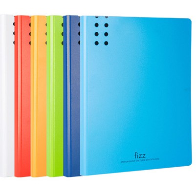 File kẹp tài liệu A4 nhựa cứng 1 khóa Fizz A2385