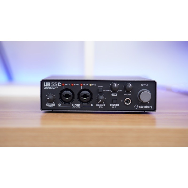 Sound Card thu âm Steinberg UR22C