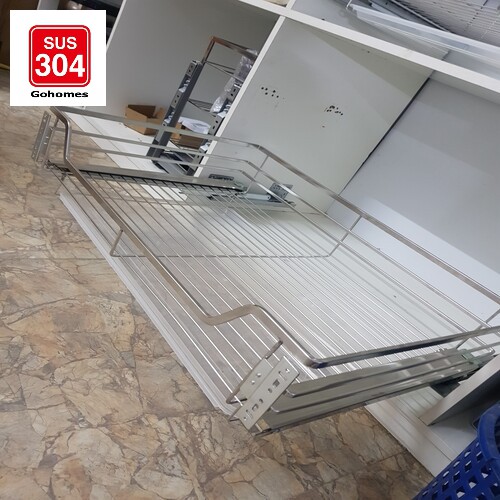 Giá để xoong nồi tủ bếp cao cấp inox 304 chính hãng - BẢO HÀNH 10 Năm