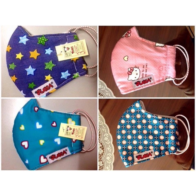 Khẩu trang Puca Trẻ em màu ngâu nhiên