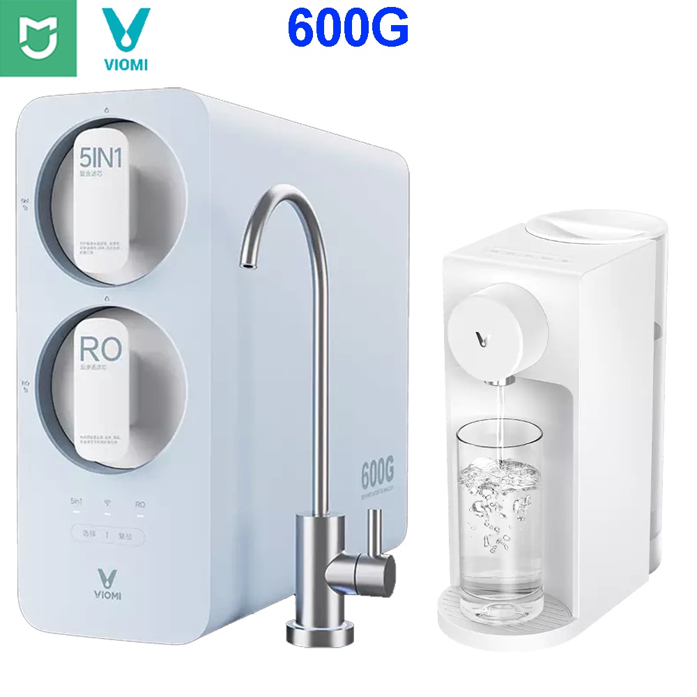 Máy Lọc Nước Xiaomi Viomi Water Purifier 600G + Máy làm nước nóng Viomi