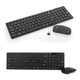 Mua COMBO BÀN PHÍM KHÔNG DÂY LỚN MẪU ĐẸP MÀU ĐEN - MrPhuKien