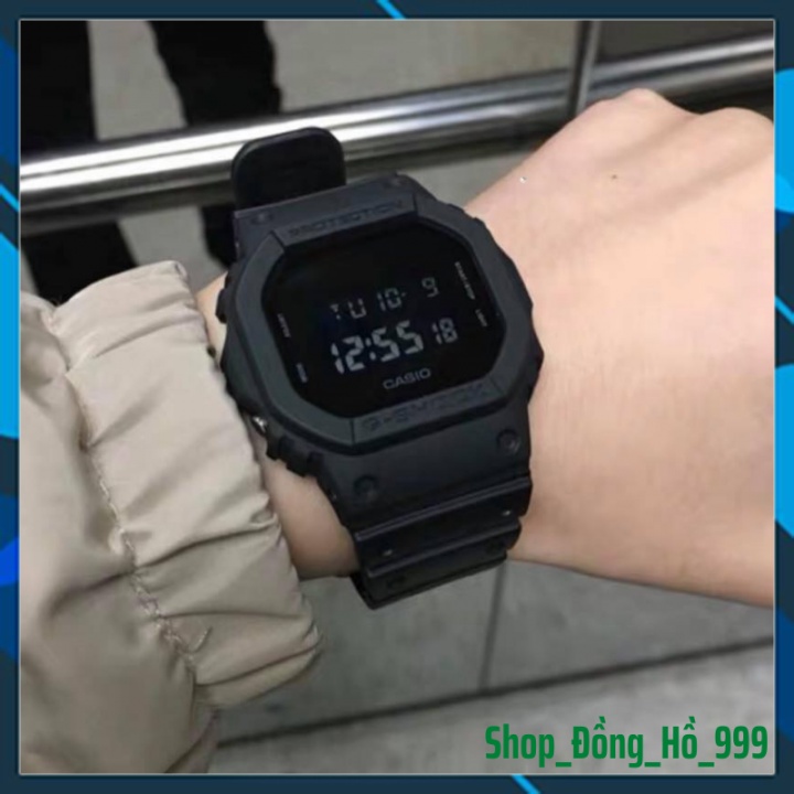 [Thẻ BH 12 Tháng] Đồng Hồ Thể Thao Nam Nữ CASIO G-Shock Dw5600 chống va đập, chống sốc, đèn LED cực đẹp, Màu Đen | BigBuy360 - bigbuy360.vn
