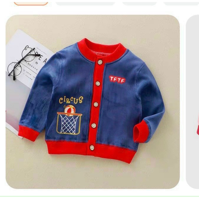 SALE ÁO KHOÁC BOMBER QUẢNG CHÂU LÓT NỈ GIỮ ẤM CHO BÉ CAO CẤP(LENQC)