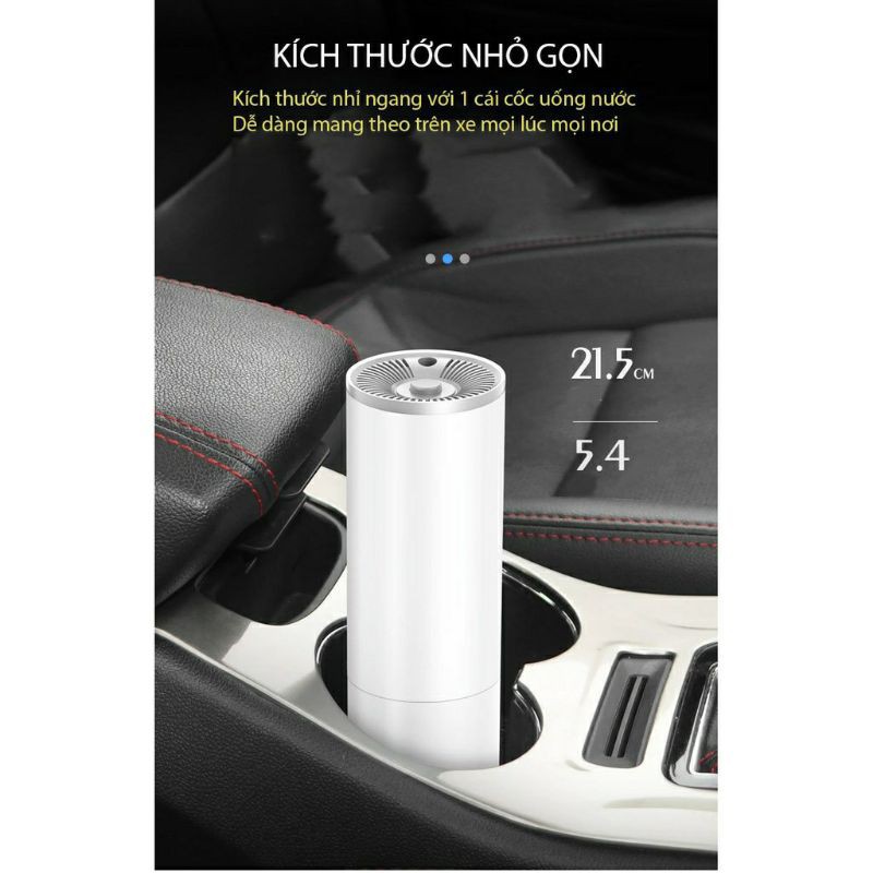 Máy hút bụi dùng cho oto ô tô dùng tẩu 12V tuy nhỏ nhưng khỏe A606