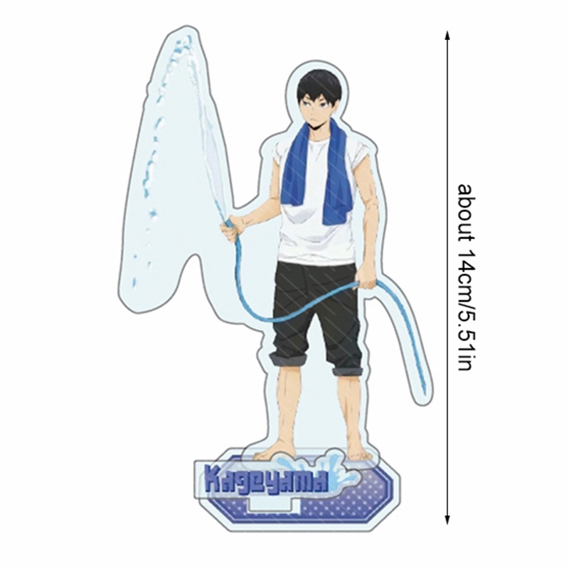 Mô Hình Nhân Vật Haikyuu Đứng Bằng Acrylic Để Bàn Trang Trí