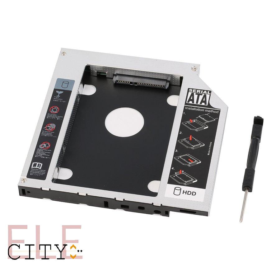 ✨COD✨Universal 12.7mm SATA 2nd SSD HDD Hard Drive Caddy or DVD-ROM CD Optical Bay