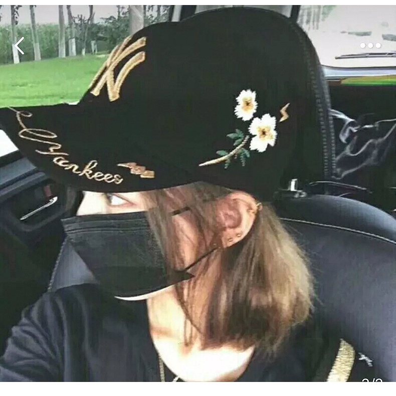 Mũ lưỡi trai nữ thêu chữ NY chất form cứng cáp hàng xuất trẻ trung năng động cá tính MU02 TACACO
