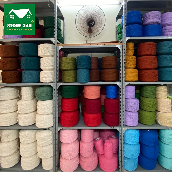 Xích đu, ghế tựa macrame kiểu vintage chất liệu sợi cotton xoắn, dùng cho phòng khách, phòng ngủ, quán cafe I Store 24h