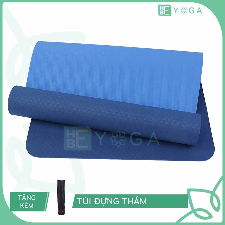 Thảm Tập Yoga Tpe Relax 6mm 2 Lớp Cao Cấp