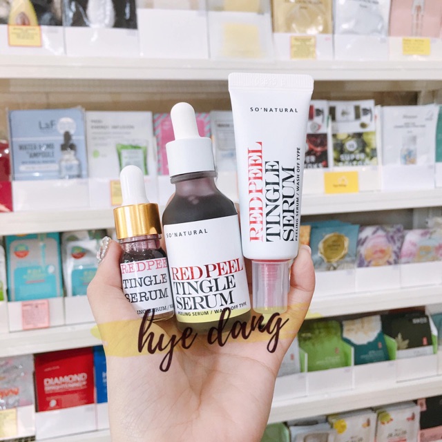 Tẩy tế bào chết red peel tingle serum