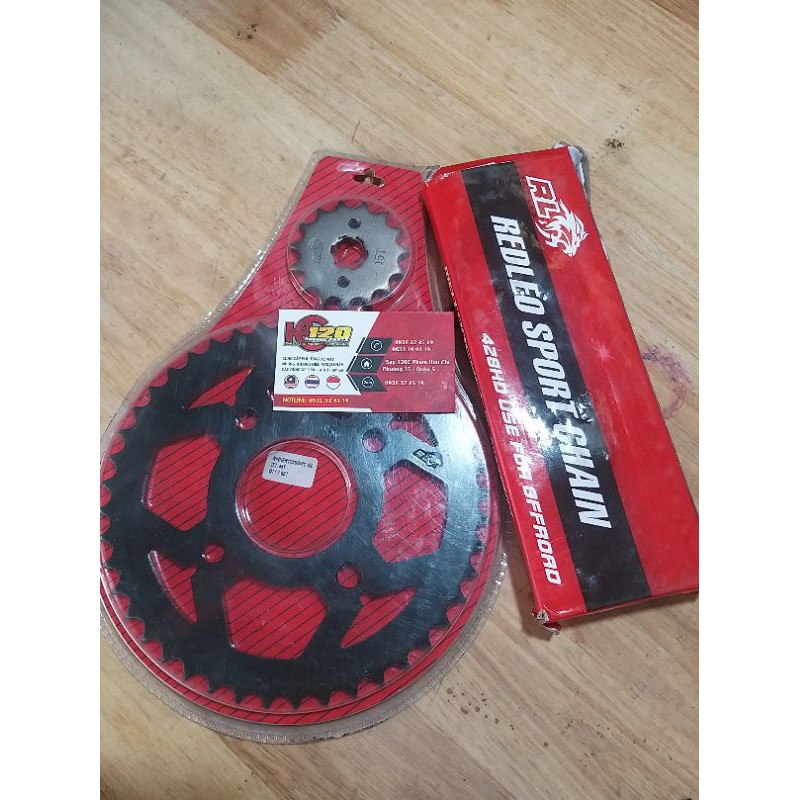 Nhông sên dĩa REDLEO các xe