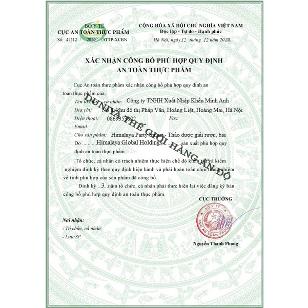 Himalaya Party Smart - Viên uống giải rượu