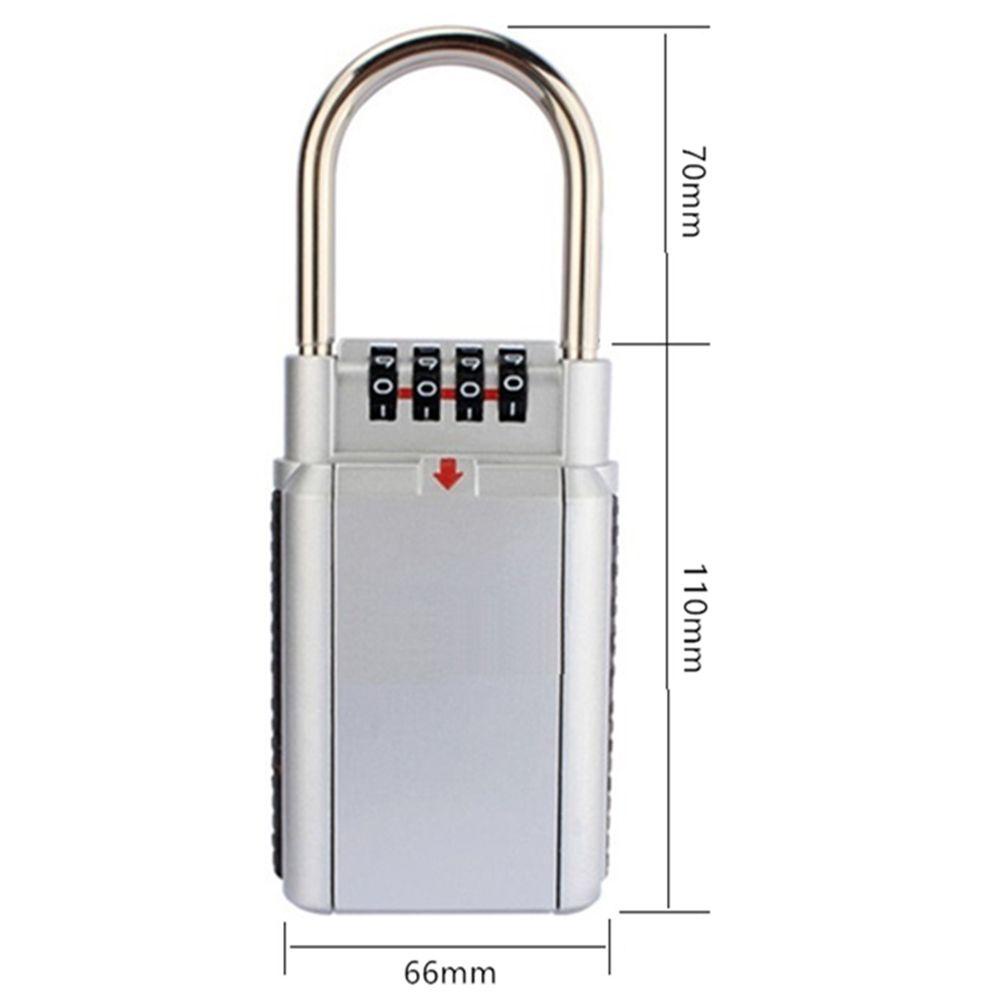 LET Hộp Đựng Chìa Khóa Gắn Tường Bằng Hợp Kim Nhôm Cao Cấp