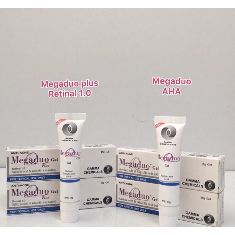 Megaduo, Megaduo Plus giảm mụn ẩn, giảm thâm - Tuýp 15gr