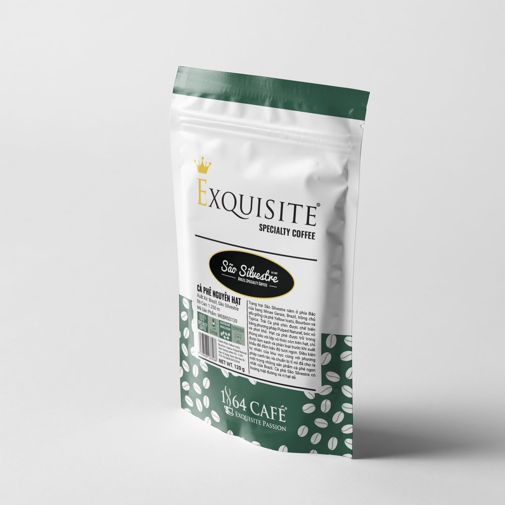 120g Specialty Coffee Nguyên Hạt Brazil São Silvestre Cà Phê Hảo Hạng Exquisite® | BigBuy360 - bigbuy360.vn