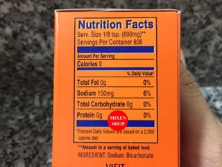 Bột Baking Soda 454g Arm & Hammer Mỹ