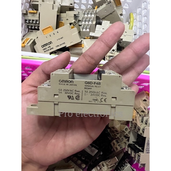 0mr0n G6D-F4B DC24V Đã qua sử dụng Tất cả các sản phẩm có thể sử dụng Trang liên hệ sốc TERMINAL REL