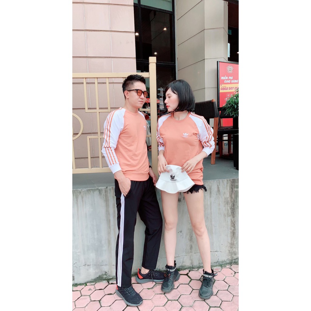 áo nỉ nam cổ tròn