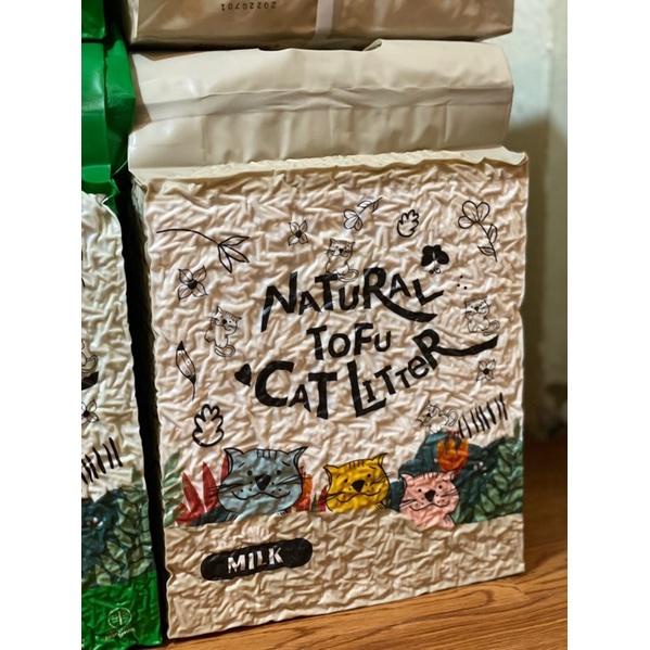 Cát Vệ Sinh Cát Đậu Phụ Tofu Cat Litter Tiger Pet Velvet Túi 6 Lít