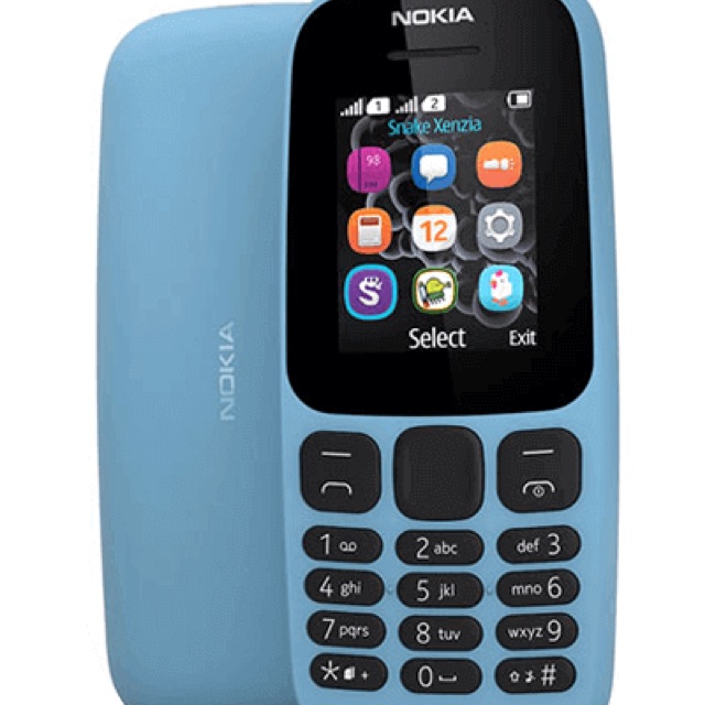 Điện thoại Nokia 105 2sim full hộp pin+sạc