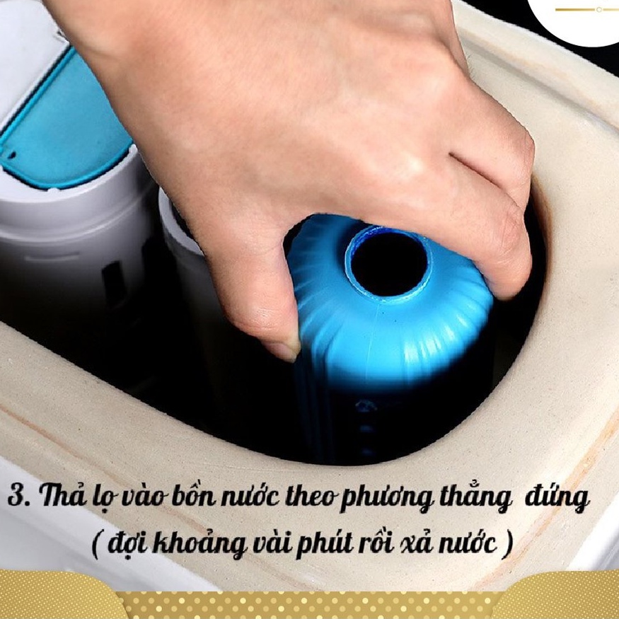 Lọ Thả Bồn Cầu Khử Mùi, Lọ Tẩy Bồn Cầu Diệt Khuẩn Hàn Quốc Cao Cấp