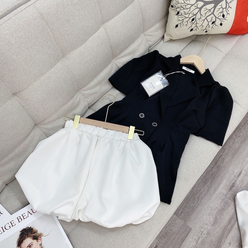 Set Bộ Vest Đùi Mix Chân Váy Cá Tính | BigBuy360 - bigbuy360.vn