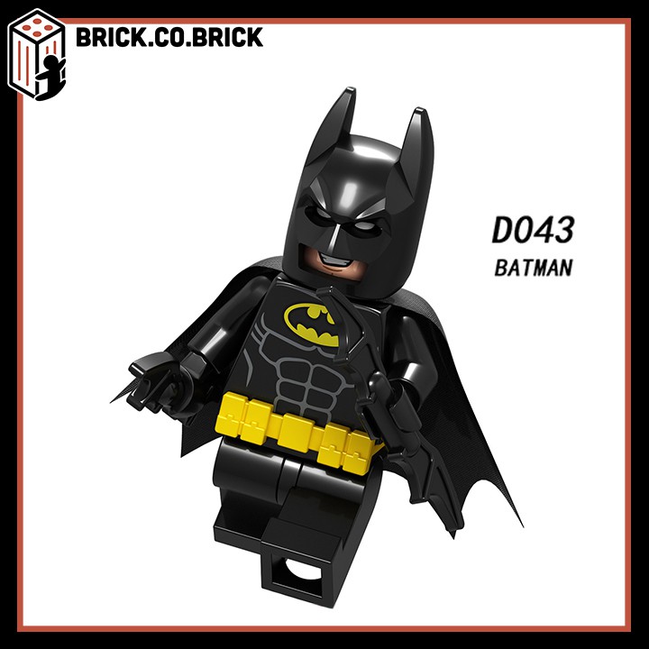 Lego Batman Đồ Chơi Lắp Ráp Siêu Anh Hùng DC Marvels Người Dơi Xếp Hình Non Lego Cho Bé D041-D048