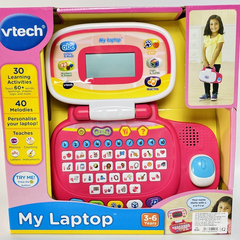 Đồ Chơi Trẻ Em Vtech - 80-155453 My Laptop - Laptop Học Chữ Cái