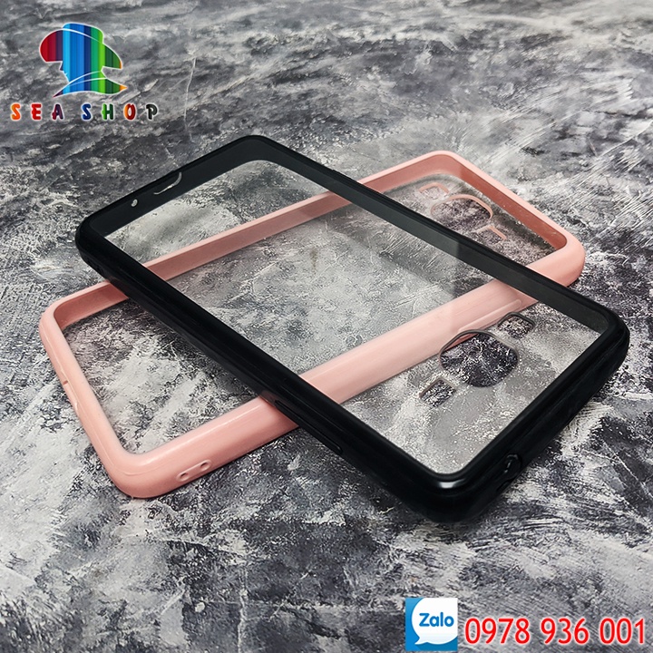 Ốp lưng Samsung Galaxy J2 Prime SM-G531 viền nhựa dẻo - Chống sốc - Mặt lưng không bị vàng ố - Kính cường lực