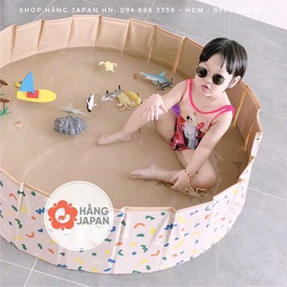 Bể bóng gấp gọn Holla - Làm bể bơi - Quây bóng mini cho bé với set 100 bóng