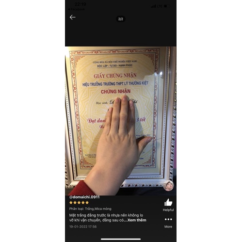 KHUNG BẰNG KHEN A4cm mã 518 hàng đẹp .