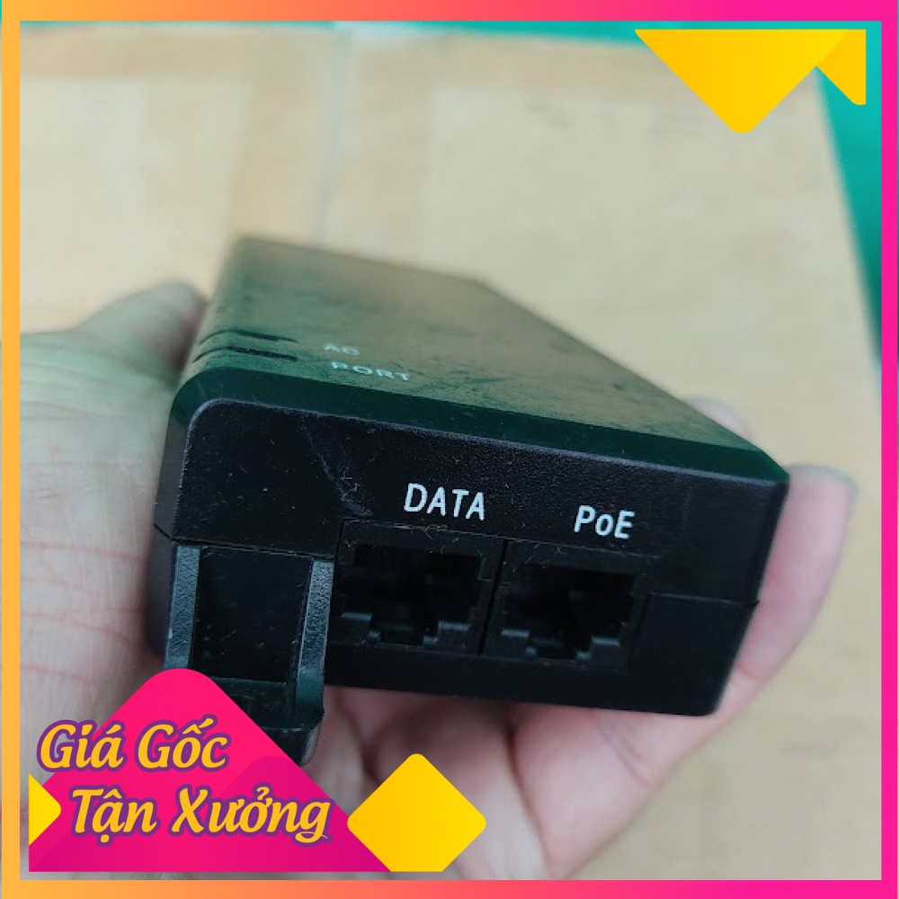 BỘ NGUỒN POE+ CHUẨN AT 100MB 54V HUAWEI – 0.65mA CẤP NGUỒN CHO WIFI - CAMERA