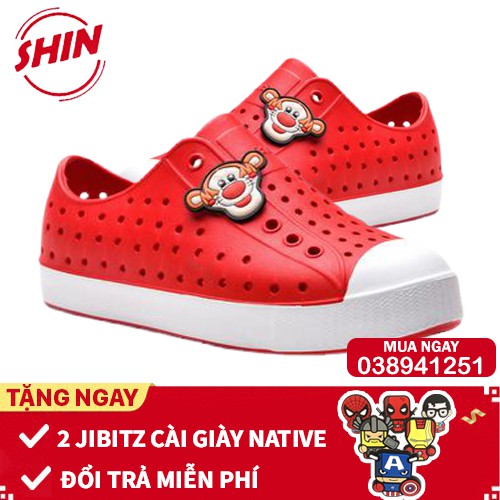 Giày native cho bé💖FREESHIP💖giày native cho bé mix nhiều mẫu lựa chọn SHINNATIVESN2 tặng thêm 2 jibitz native