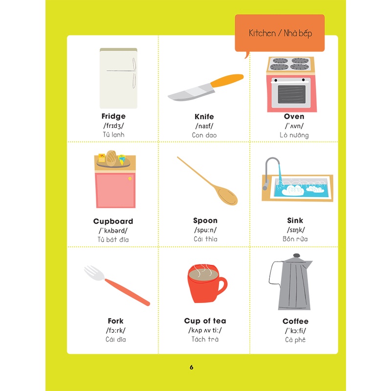 Sách Hello English! - Xin Chào Tiếng Anh!- Từ Điển Tiếng Anh Bằng Hình