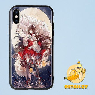 Ốp Lưng Kính Cường Lực In Hình Hồ Ly Tinh RETAILSY Cho Iphone 12 Mini Pro Max 11 Pro Max Xs Max Xr X 7 8 Plus