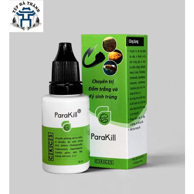 ParaKill &amp; Anti Stress Dưỡng Cá và Phòng Các Loại Nấm Cho Cá Cảnh