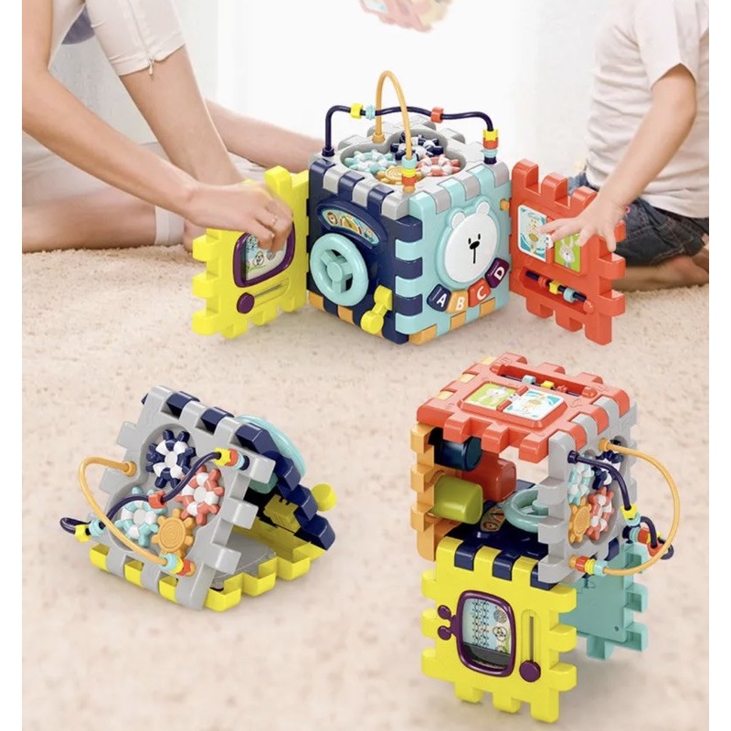 Khối lập Phương  giáo dục sớm cho bé- Shop JamesBond Kidsa