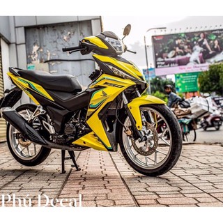 Tem rời Winner V1 vàng đen xanh
