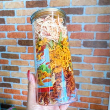 Mực mix 3 loại 300g JOJO Đồ ăn vặt hà nội vừa ngon vừa rẻ | BigBuy360 - bigbuy360.vn